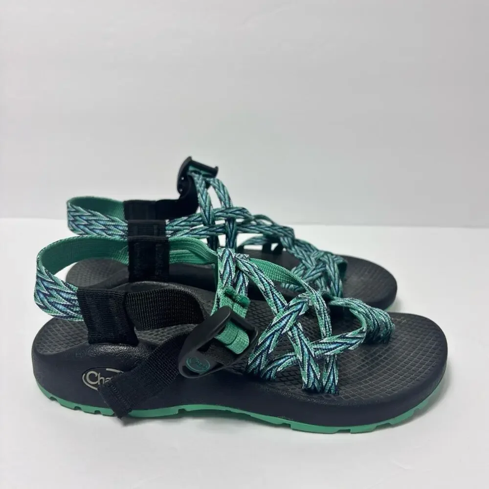 CHACO ZX 2 YAMPA TOE LOOP SPORT SANDALS STRAPPY HIKING WATER SHOES WOMEN SIZE 6